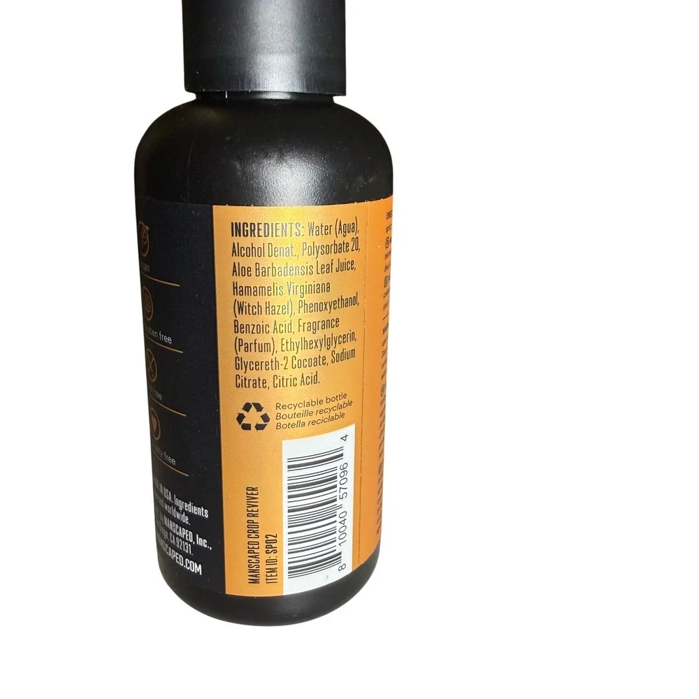Manscaped Crop Reviver Refreshing Ball‎ Toner Spray 1.89oz New Sealed